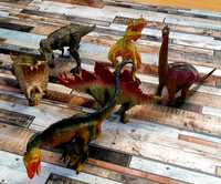 Rewelacyjny duzy zestaw figurek Dinozaur klastka