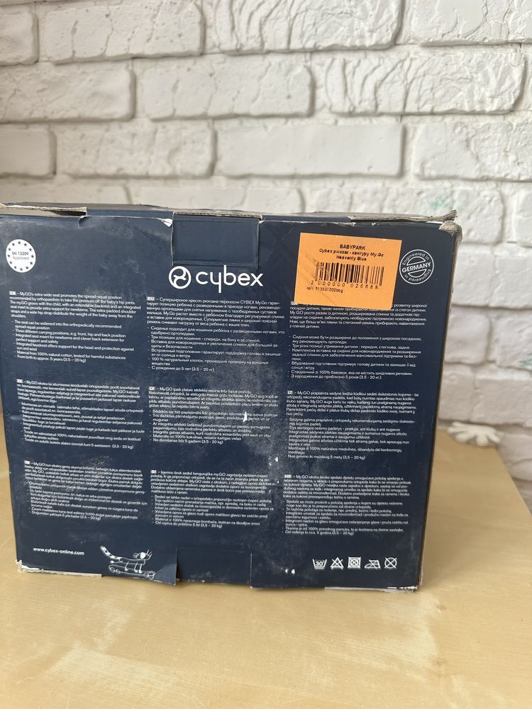 Cybex рюкзак-кенгуру My.Go від 0