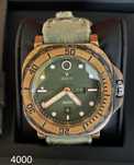 Zegarek Movas Diver 4 Bronze 45mm Limited Edition ETA 2836