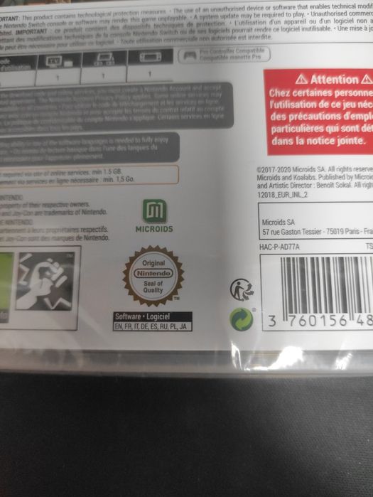 Na Lewara Gra Nintendo Switch Syberia