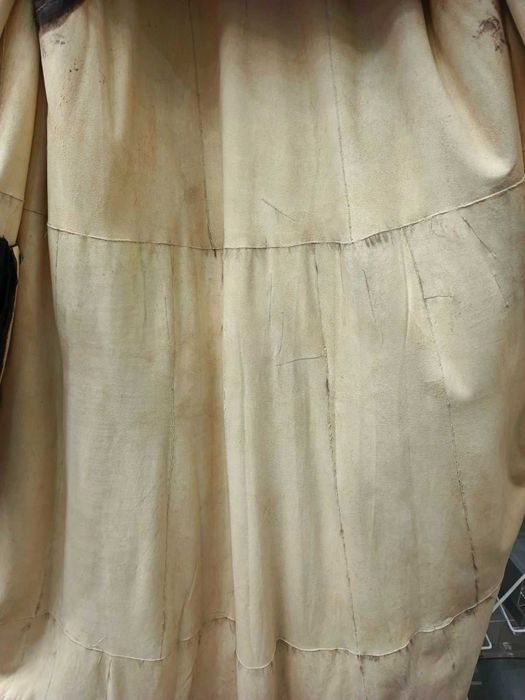 Норкова шуба Etna Furs. із спинок. Довжина - 140см. ЕКСКЛЮЗИВ