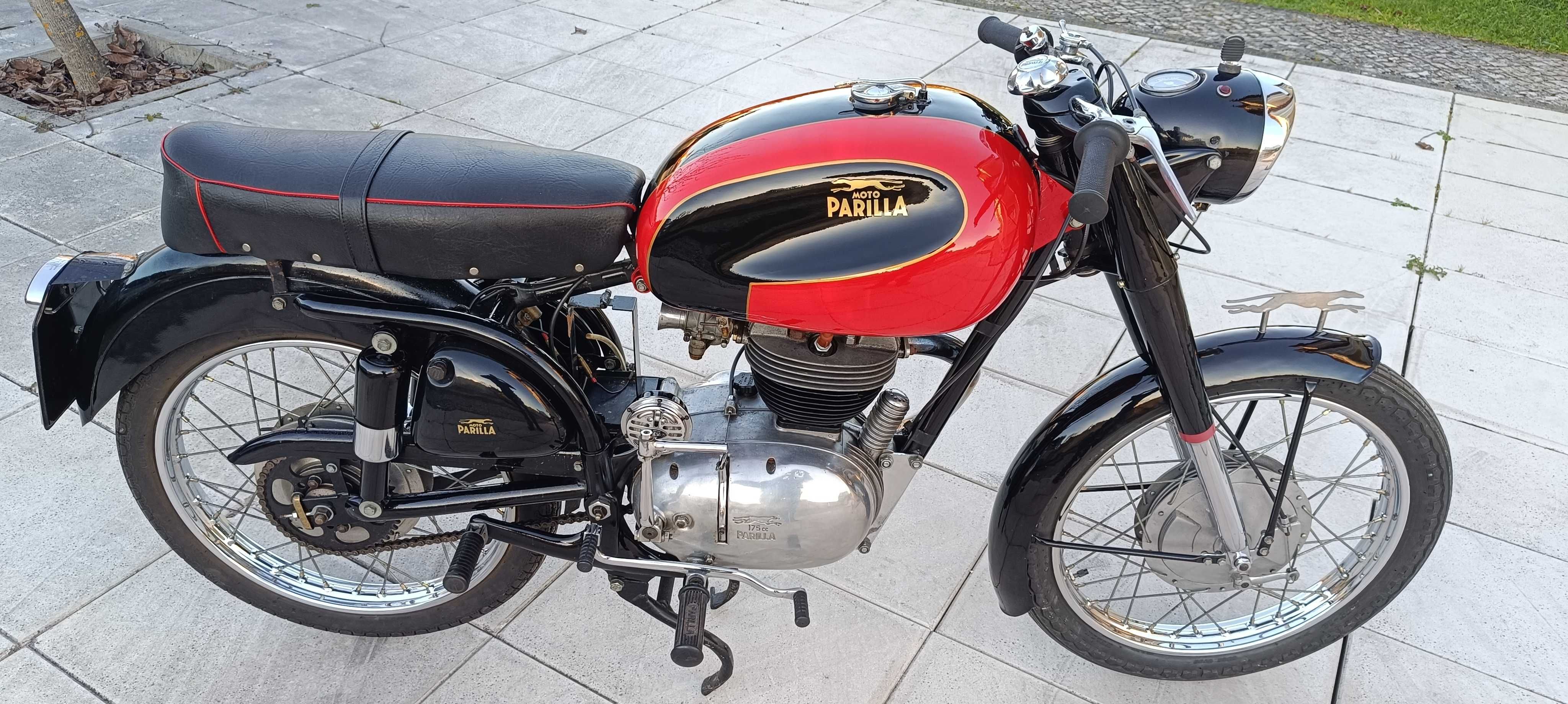 Moto Parilla 175cc Lusso Veloce