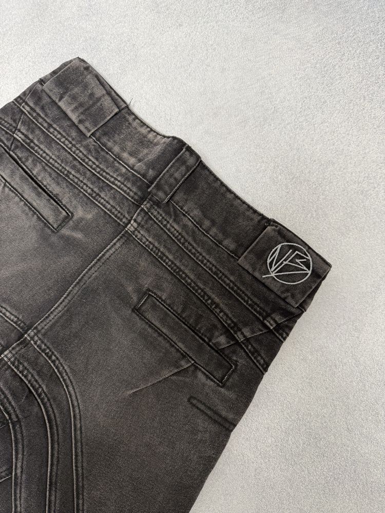 Джинсы Штаны NoFaith Studios Jeans Flared Black M L acne rick owens