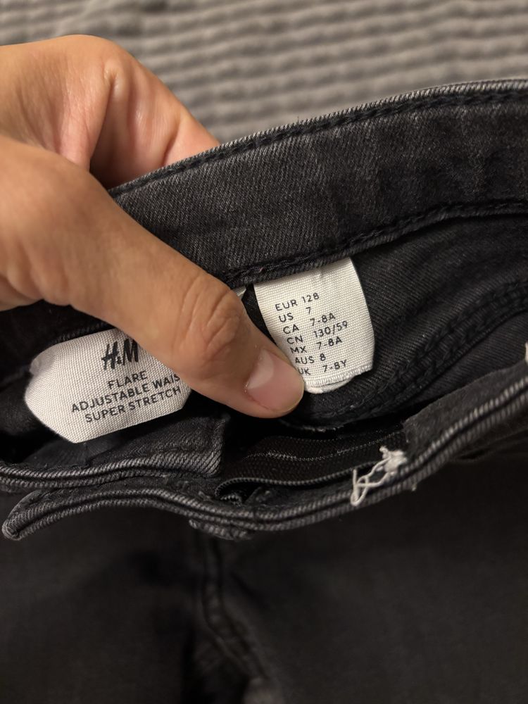 H&M джинси flare, джинси на дівчинку