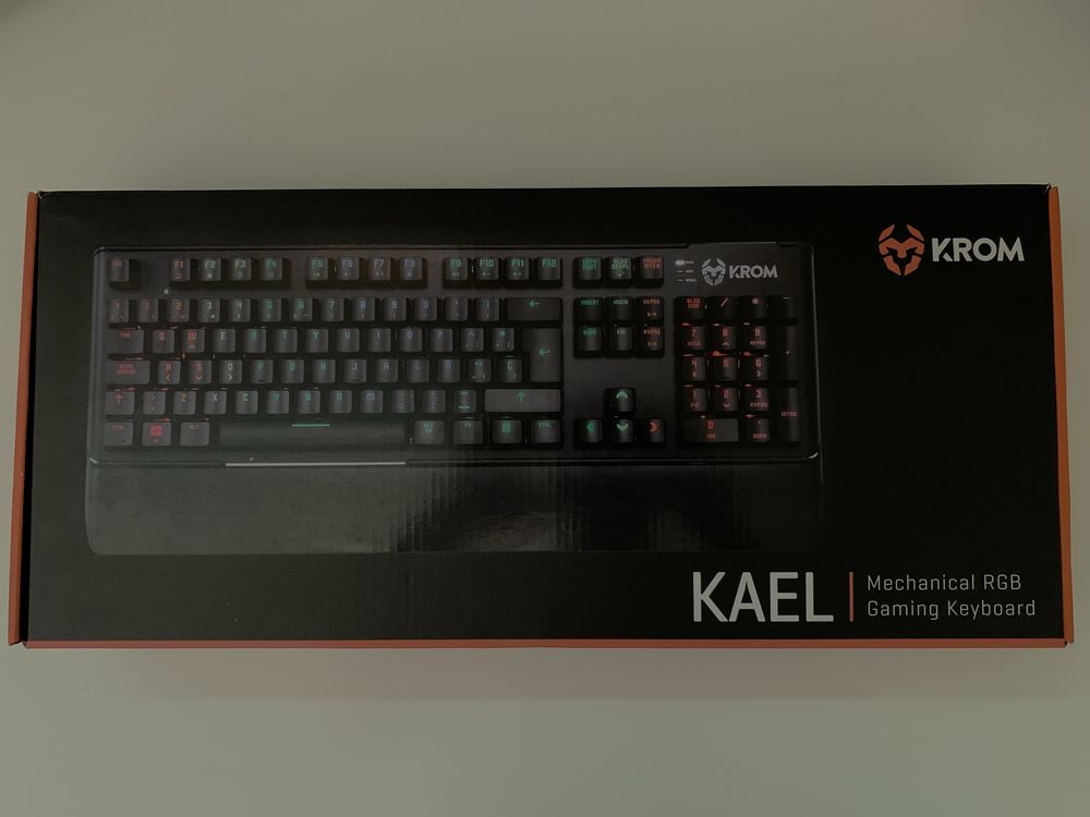 Teclado mecanico Red Switch Krom Kael