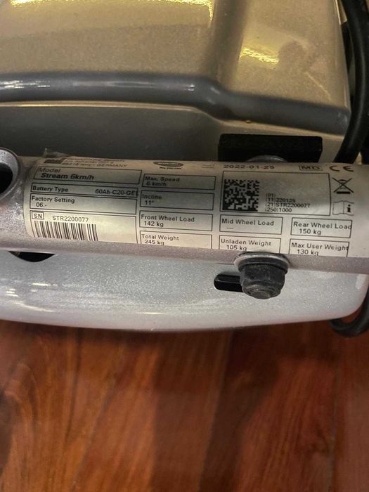 Cadeira de rodas elétrica