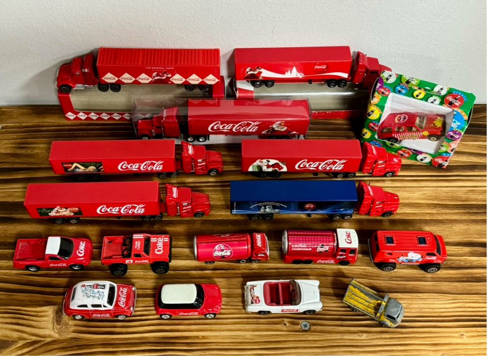 Lote de minuaturas coca-cola