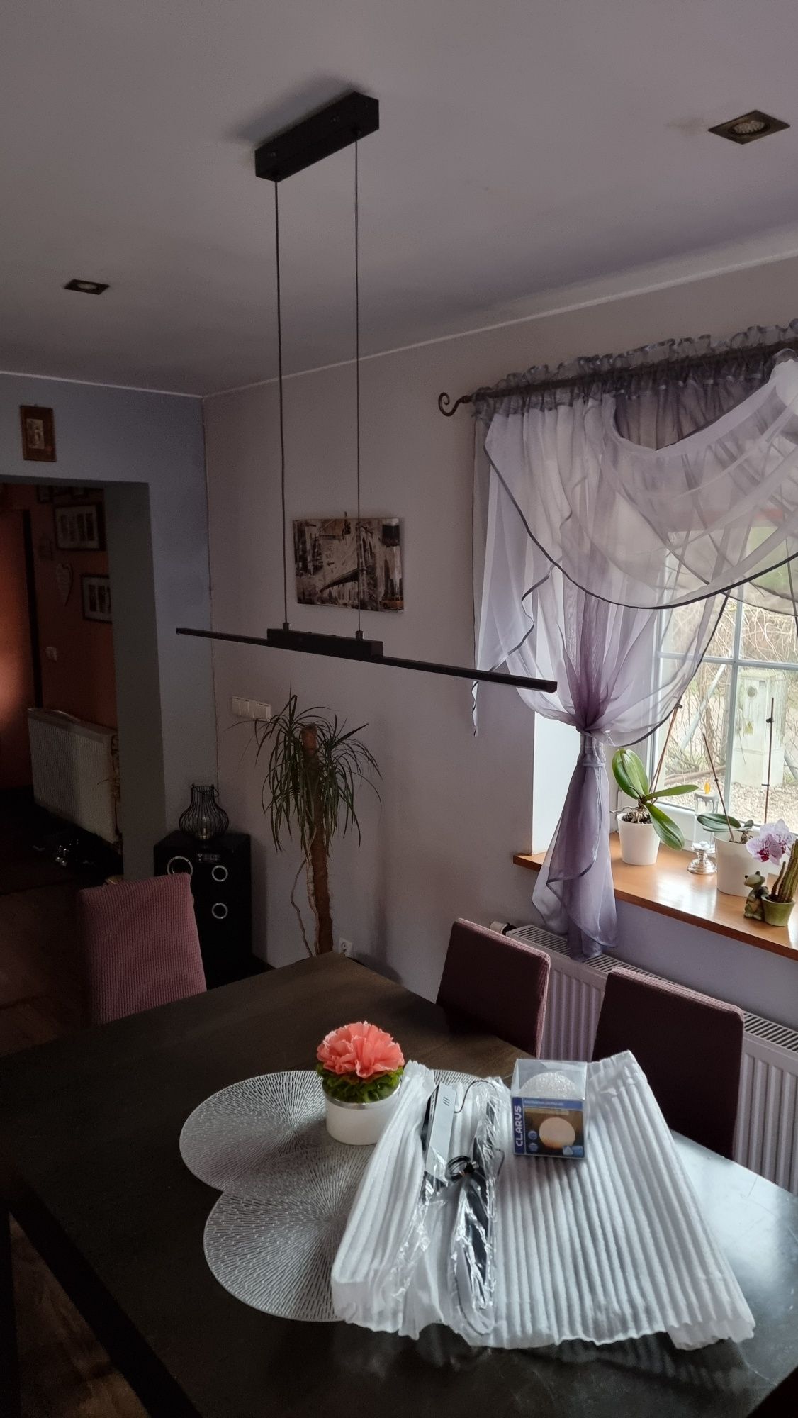 Lampa wisząca Led, 3 barwy światła + Gratisy za 70zl