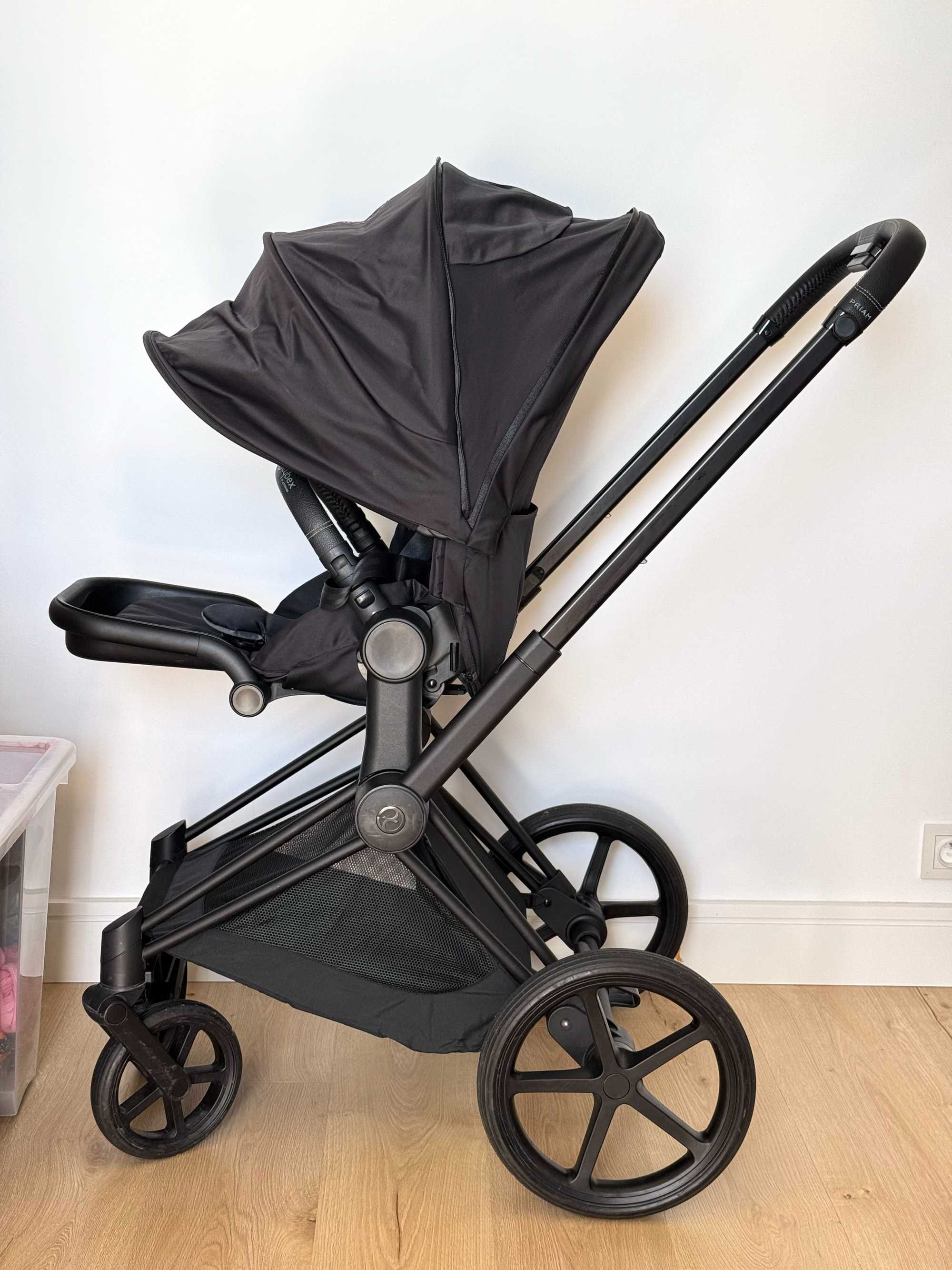 Wózek Cybex Priam 4.0 – gondola + spacerówka (2 w 1)
