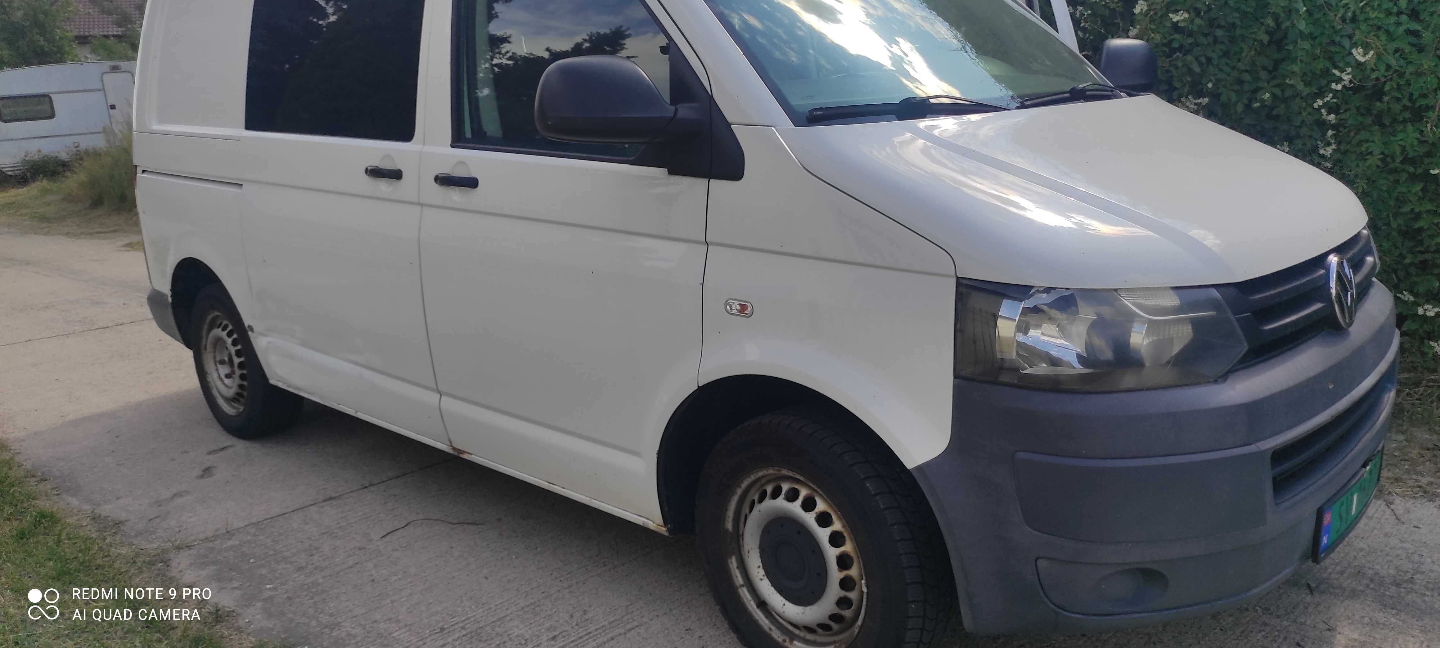 VW Transporter 2.0 TDI 2011 r  18500 zł , sprowadzony