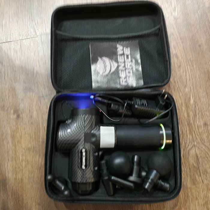 Pistolet do masażu massage gun komplet