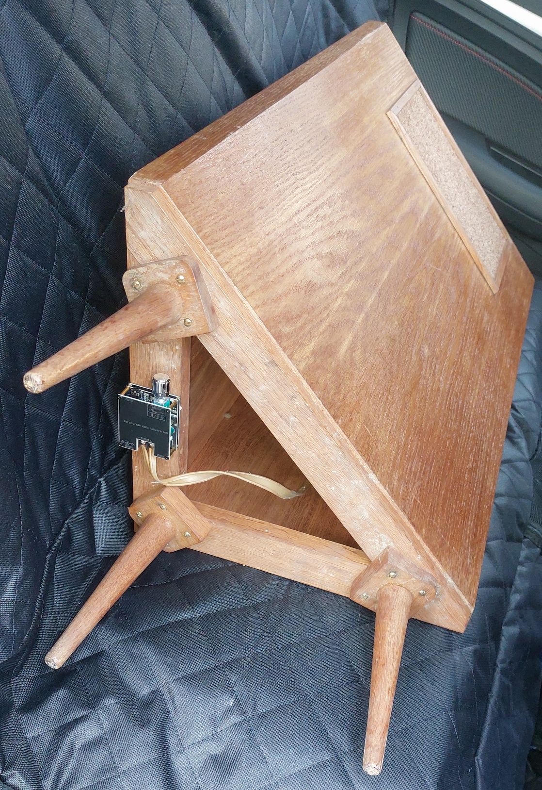 Głośnik szerokopasmowy mono hi-fi z lat 50 Vintage wzmacniacz lampowy