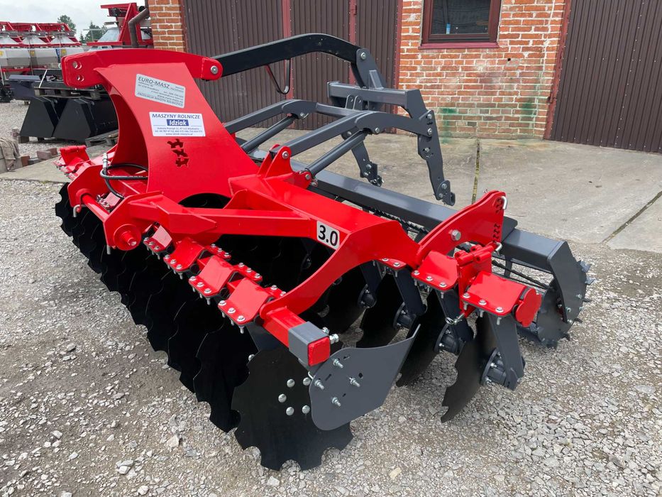 Brona talerzowa Agregat talerzowy Euro Masz 2,5m 2,7m 3,0m/ talerzówka