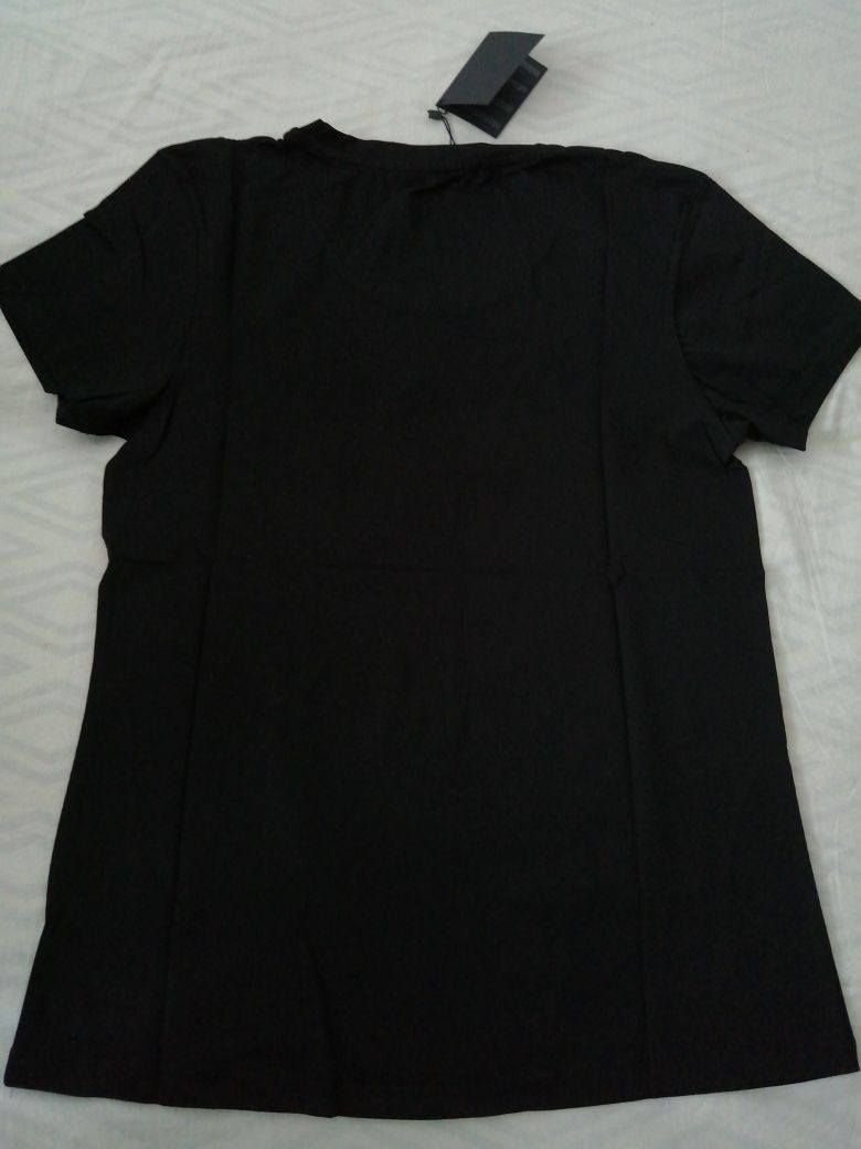 NOWA damska koszulka Prada t-shirt pp bluzka czarna XXL 44