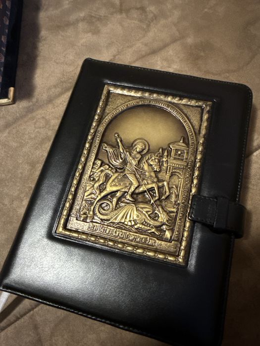 Подарочный кожаный блокнот ежедневник