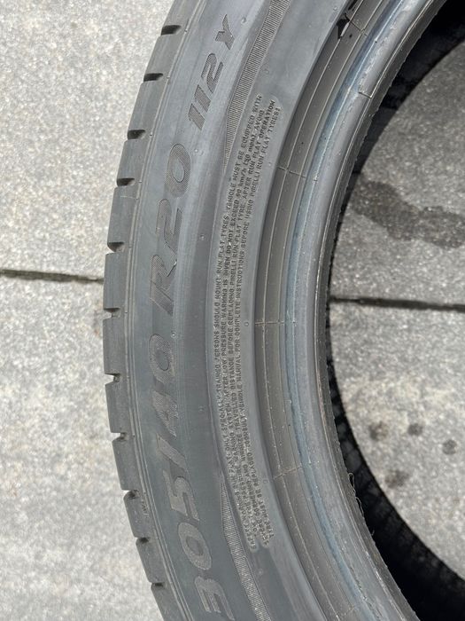 2 x PIRELLI P ZERO * RSC 305/40 R20 112 Y, homolog BMW X5 G05 DOT 2823