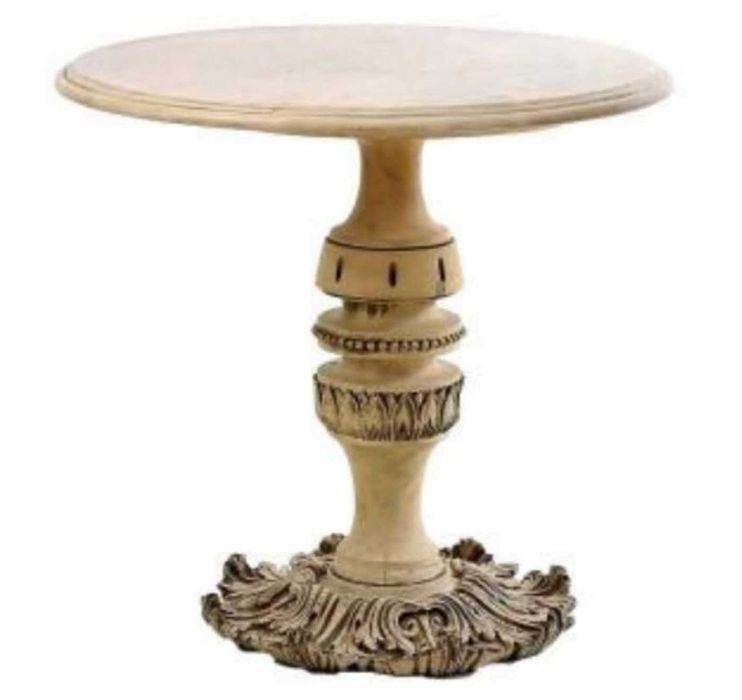 Mesa de apoio antiga - circular