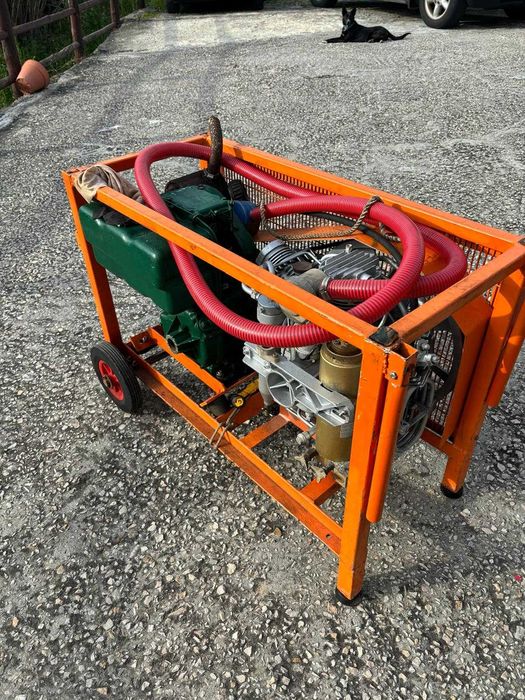 Compressor Bauer Mariner c/motor diesel ar Respiravel Alta Pressao