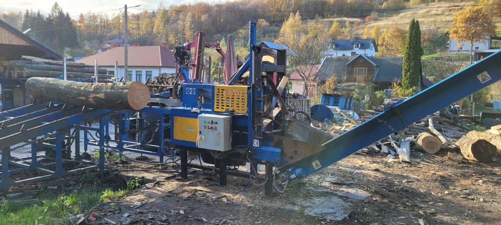 Piło łuparka, kombajn do drewna kominkowego