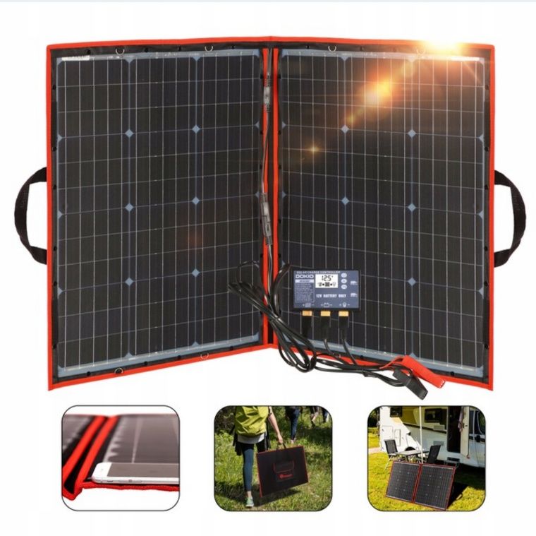 Panel solarny dokio 110w z kontrolerem fotowoltaiczny
