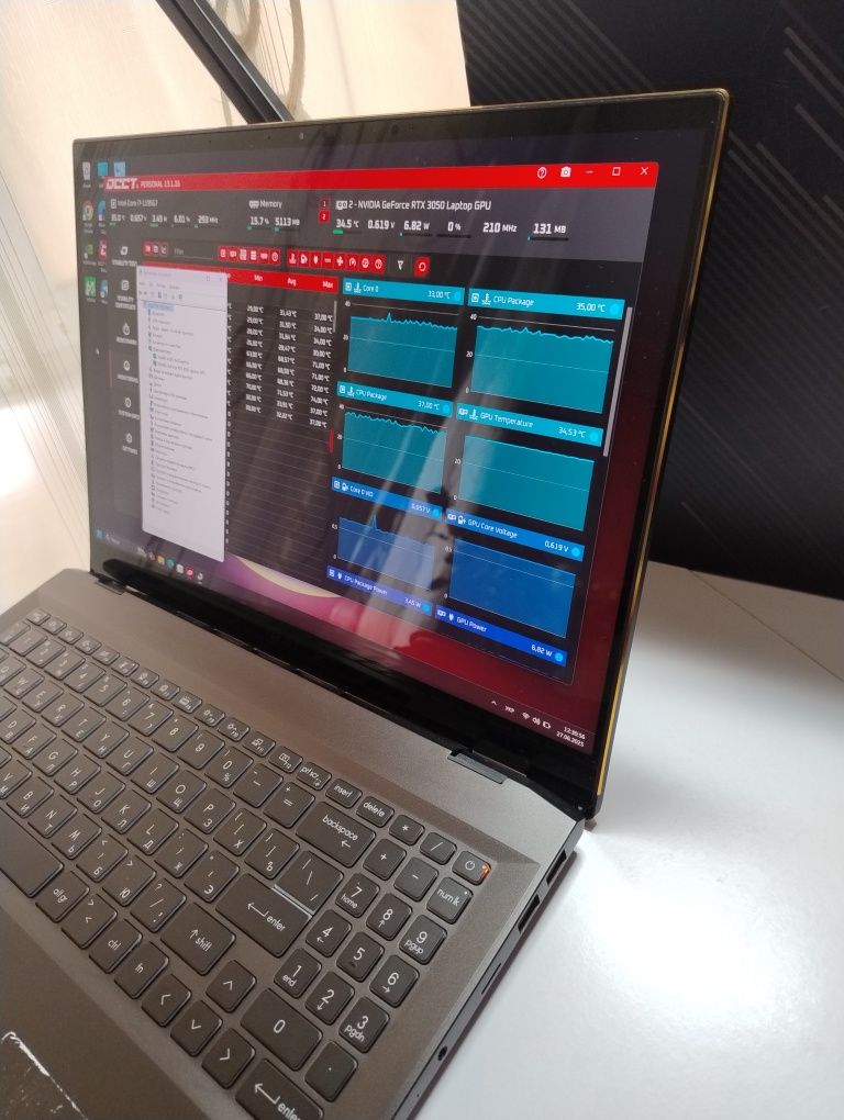 Ігровий ноутбук MSI E16Flip (I7, 32GB Ram, 2K 120HZ, RTX 3050, 2TB SSD