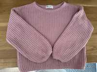 Sweter dziewczecy 122/128 hm