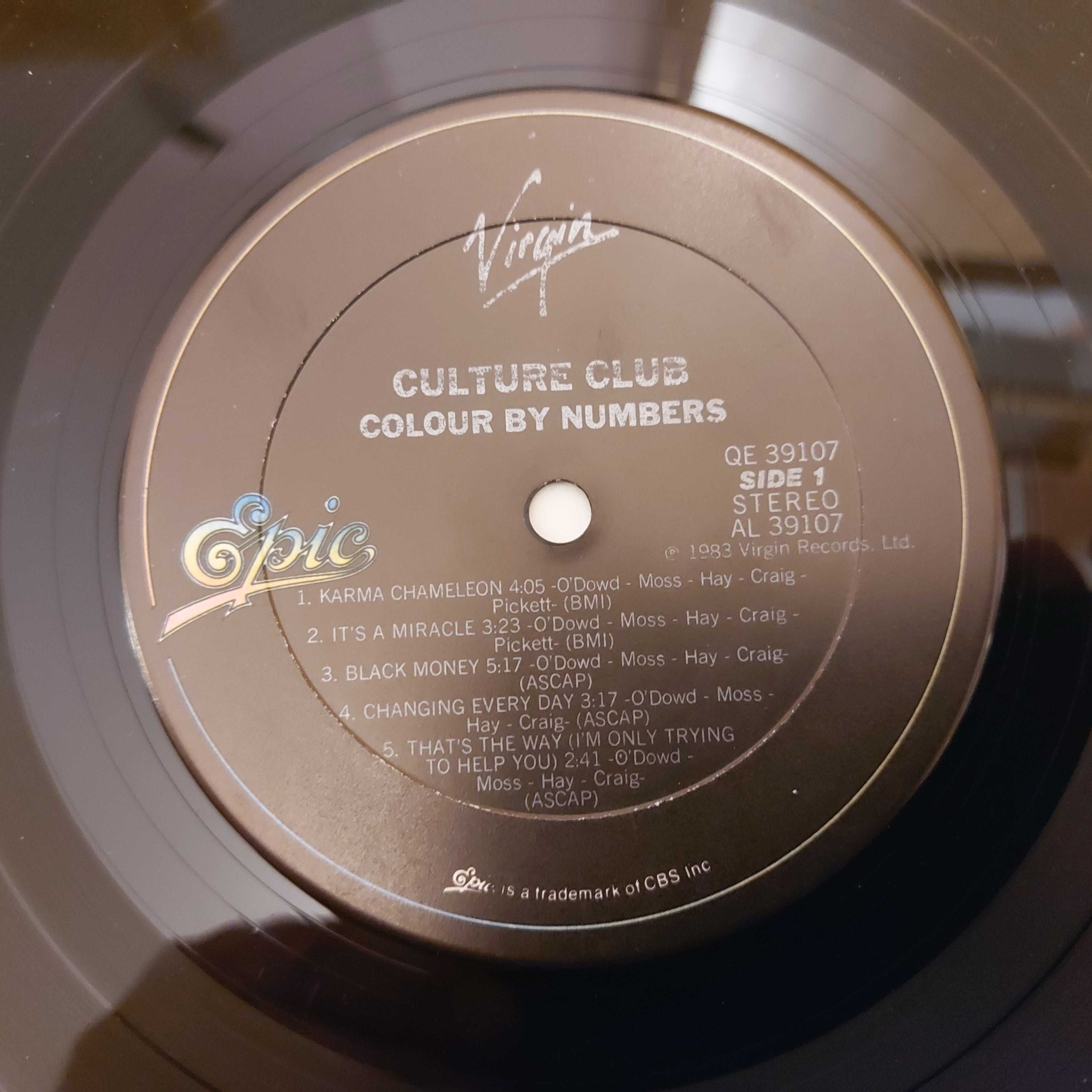 Culture Club  Colour By Numbers  1983  USA  (EX/NM-) + inne tytuły