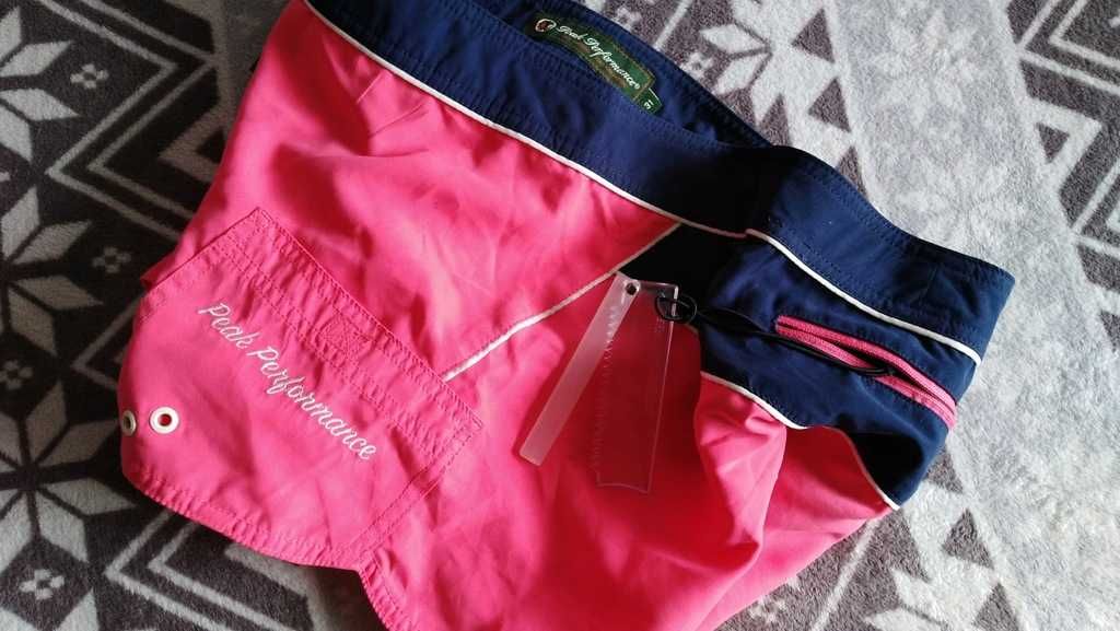 PEAK PERFORMANCE W SHORE SH neonowe spodenki r.31