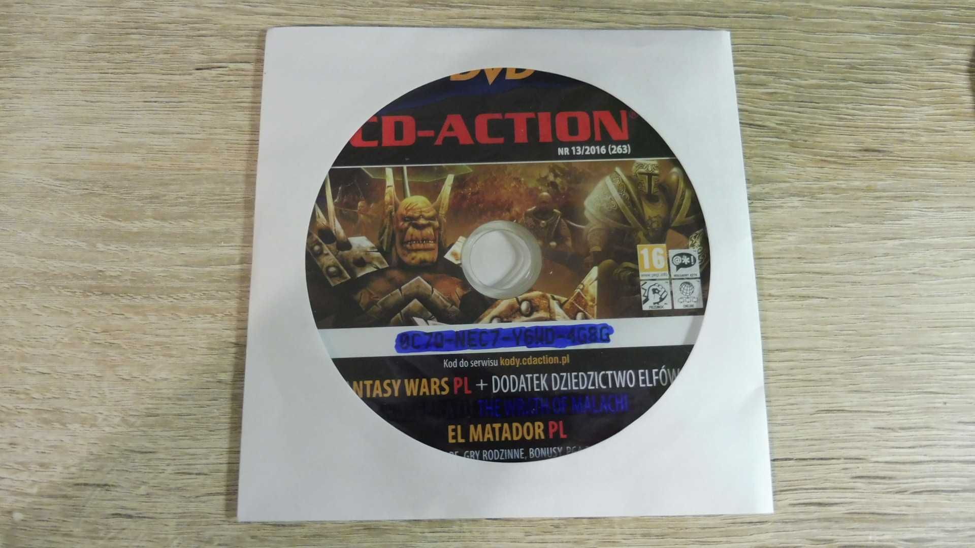 CD Action 13/2016 (263) - Fantasy Wars + Dodatek PL, El Matador PL