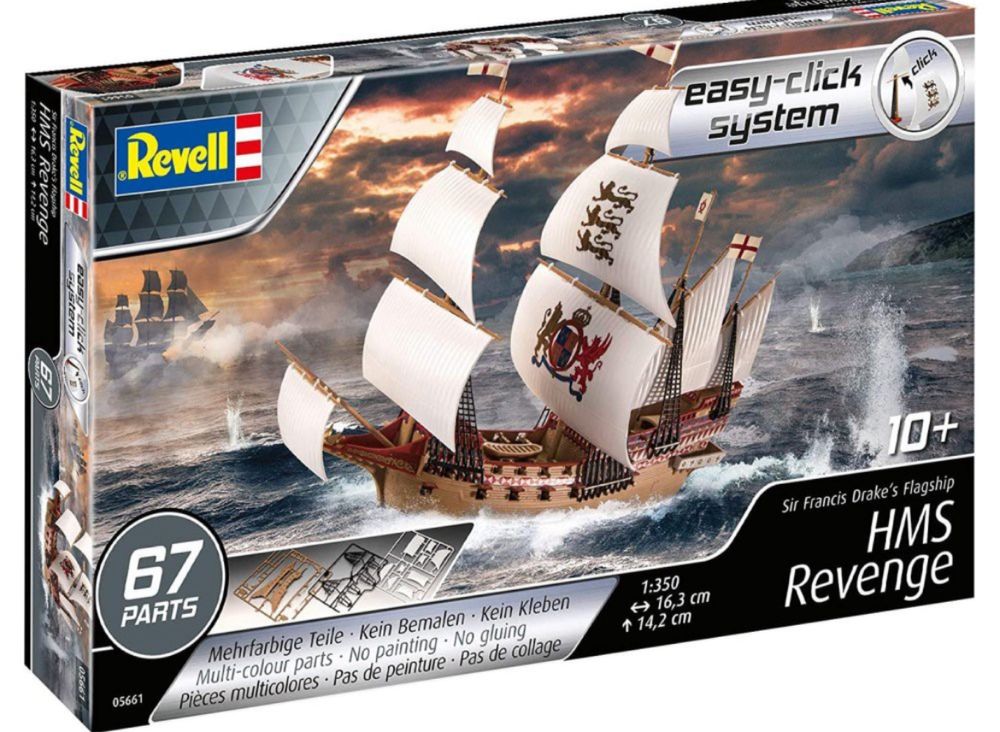 Model do składania sklejania Revell 05661 statek HMS Revenge