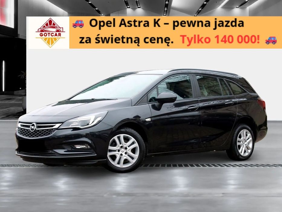 Opel Astra KUPUJ BEZ RYZYKA! Pierwszy Właściciel | Pełen Serwis ASO | Gwarancja