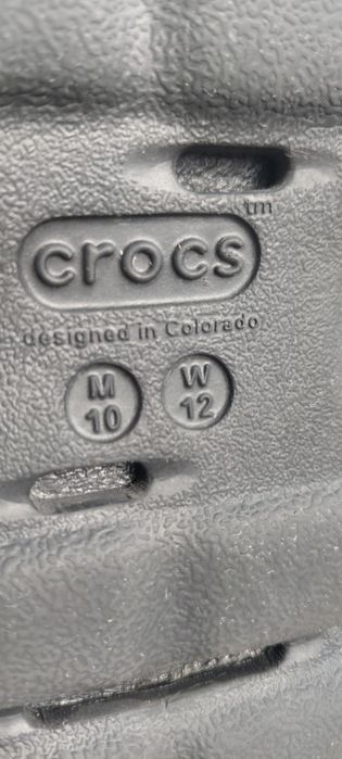 Чоловічі сабо CROCS ECHO CLOG BLACK 44  Оригінал!