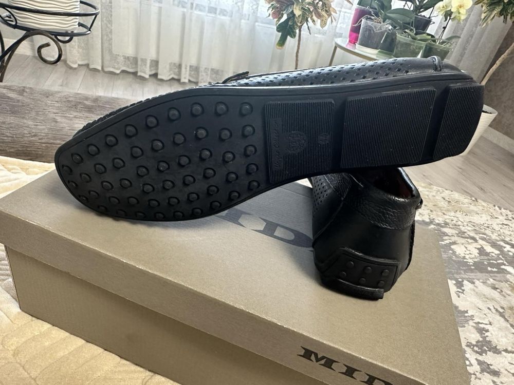Мокасини чоловічі Mida зі шкіри р. 44