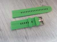 Bracelete 22mm em silicone, WATCH GT (Nova) Verde clara