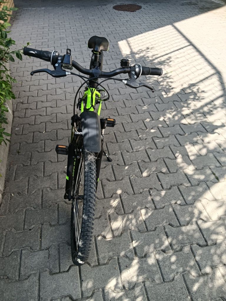 Rower rockrider jasnozielony t500