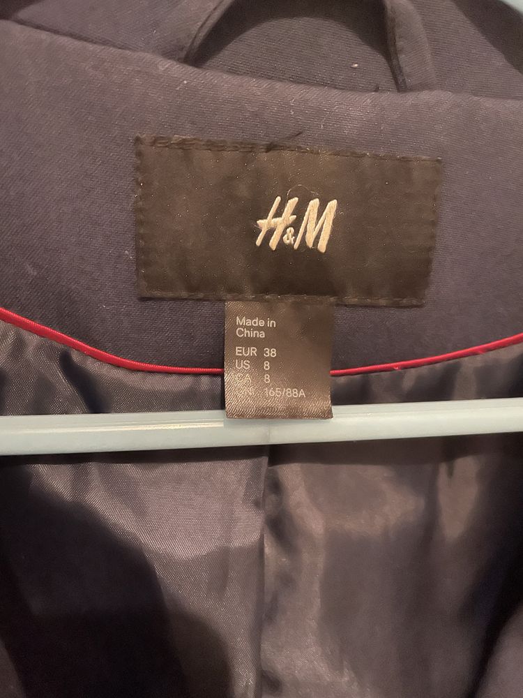 Marynarka granatowa H&M