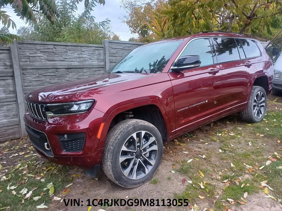 Jeep Grand Cherokee 3.6 WL L 4x4 Overland bardzo bogato wyposażony z częściami już w PL