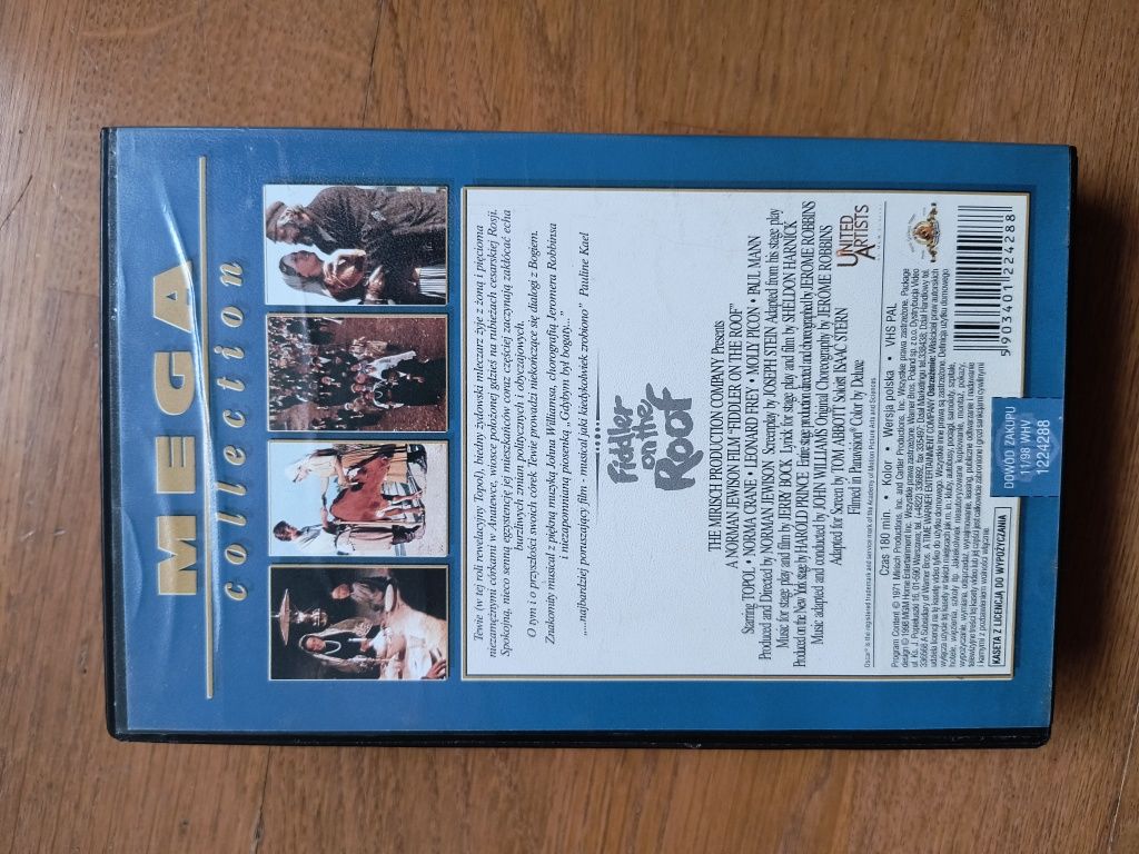 Skrzypek na dachu vhs