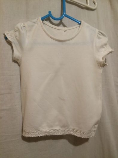 Bluzka biała dla dziecka
