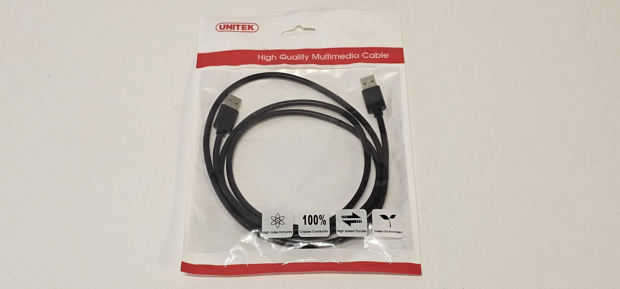 Kabel USB A do A 2.0 1.5 metra Unitek