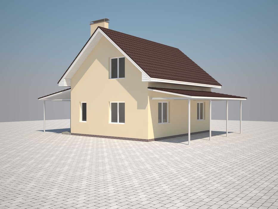 Продам новий будинок 90 кв. м і ділянкою на 15 соток. Велика Каратуль.