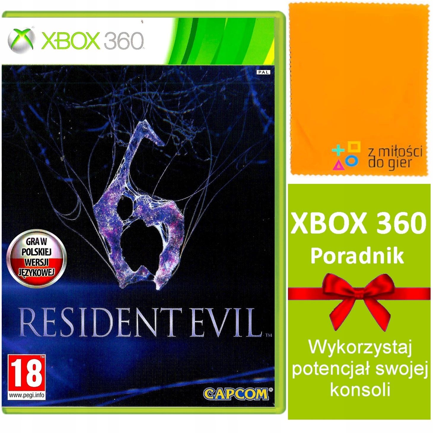 Xbox 360 Resident Evil 6 Po Polsku Pl szybka wysyłka