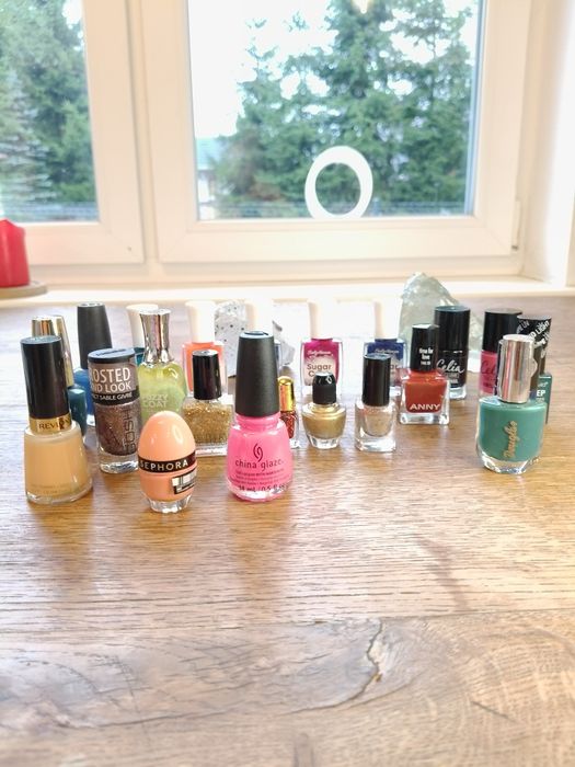 Lakiery do paznokci duży zestaw ⁶⁴