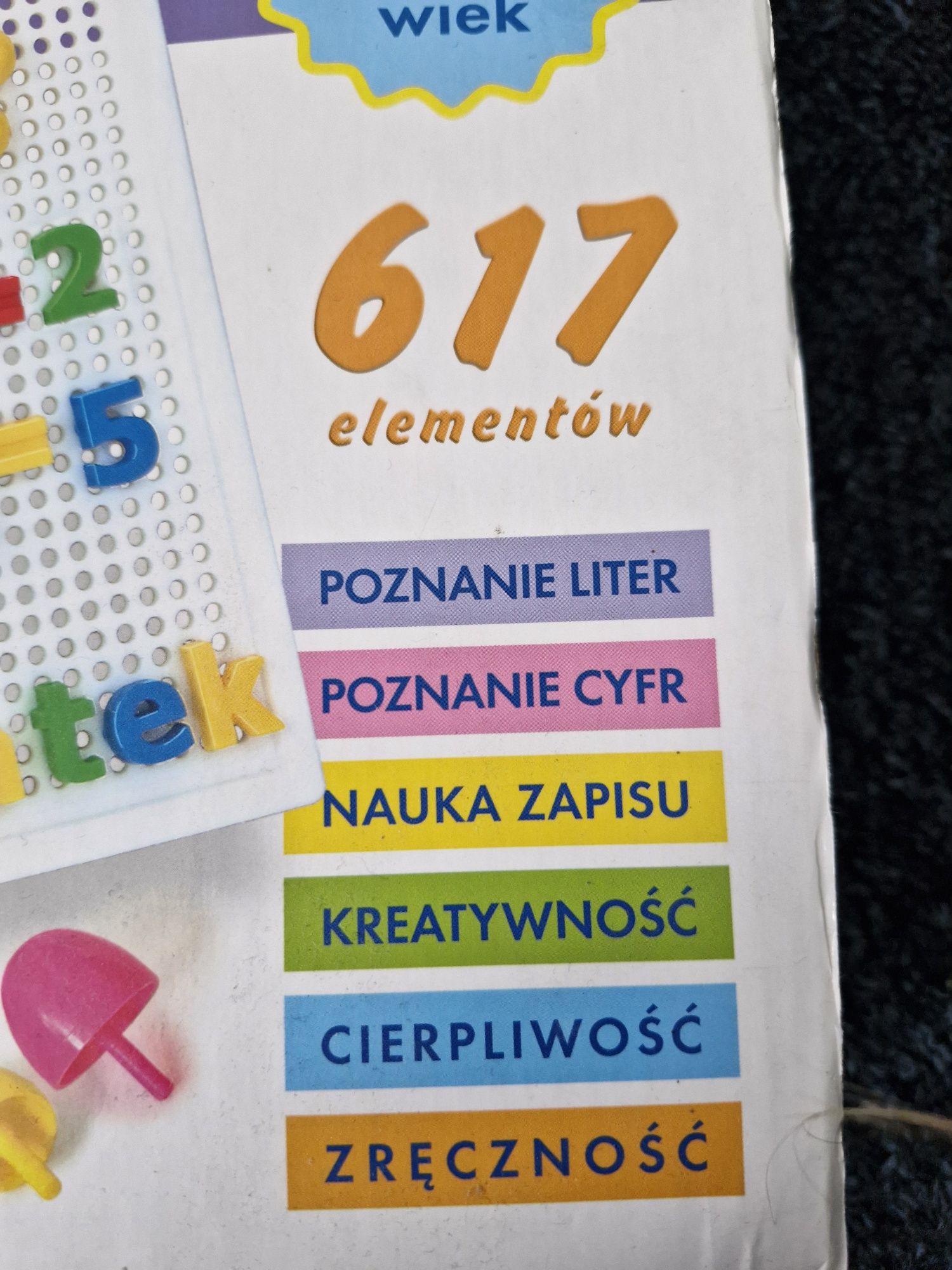 Układanka, mozaika, wpinanka, pinezki.  》Bardzo dużo elementów《