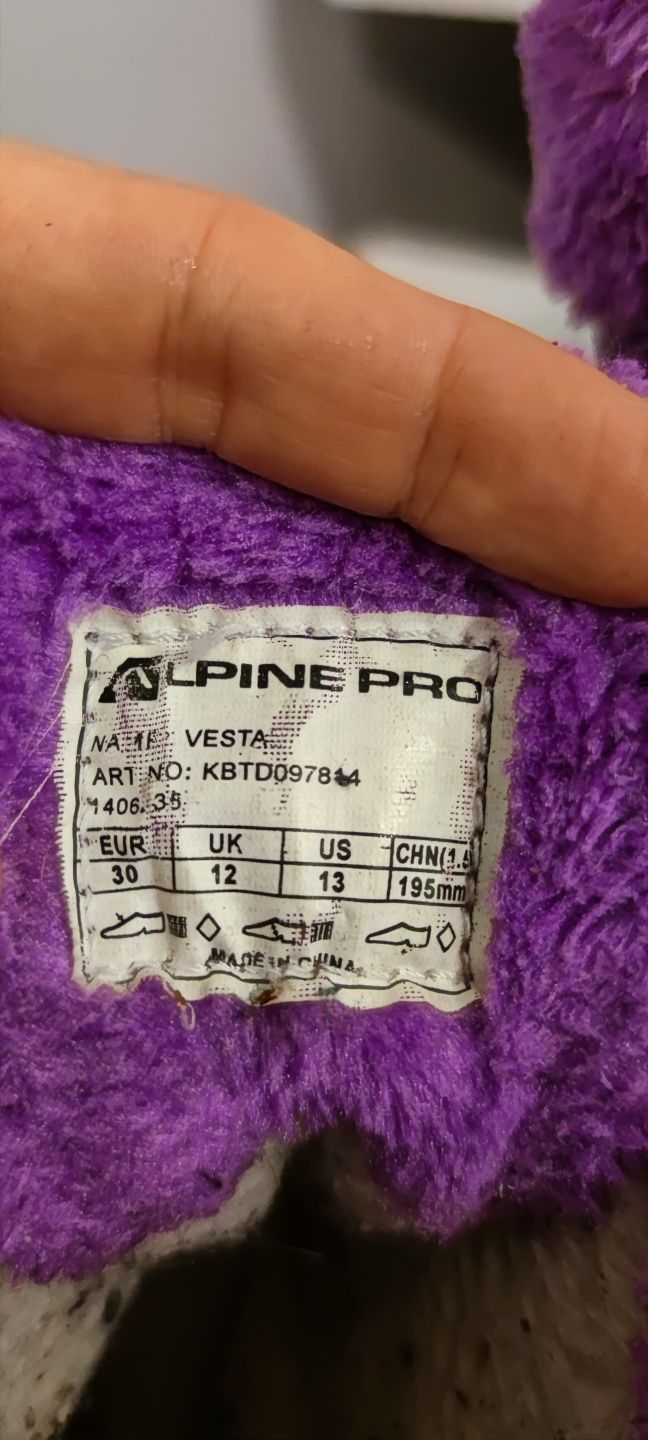 Сапоги зимние Alpine Pro