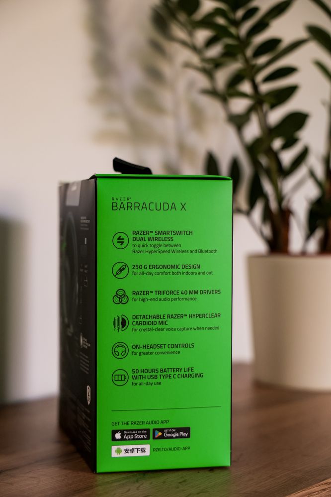 NOWE, nieużywane słuchawki Razer Barracuda X (model 2022).
