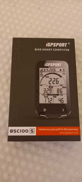 Ciclocomputador GPS iGPSPORT BSC100S — Novíssimo / 40h Autonomia