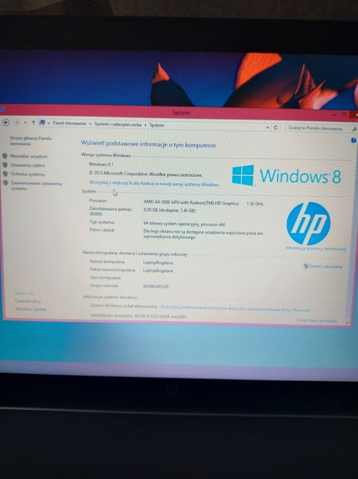 HP Pavilion 17 AMD A4 5000
