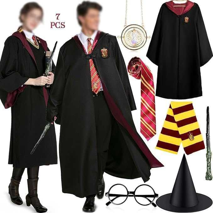 Harry Potter kompletne przebranie cosplay rozmiar L