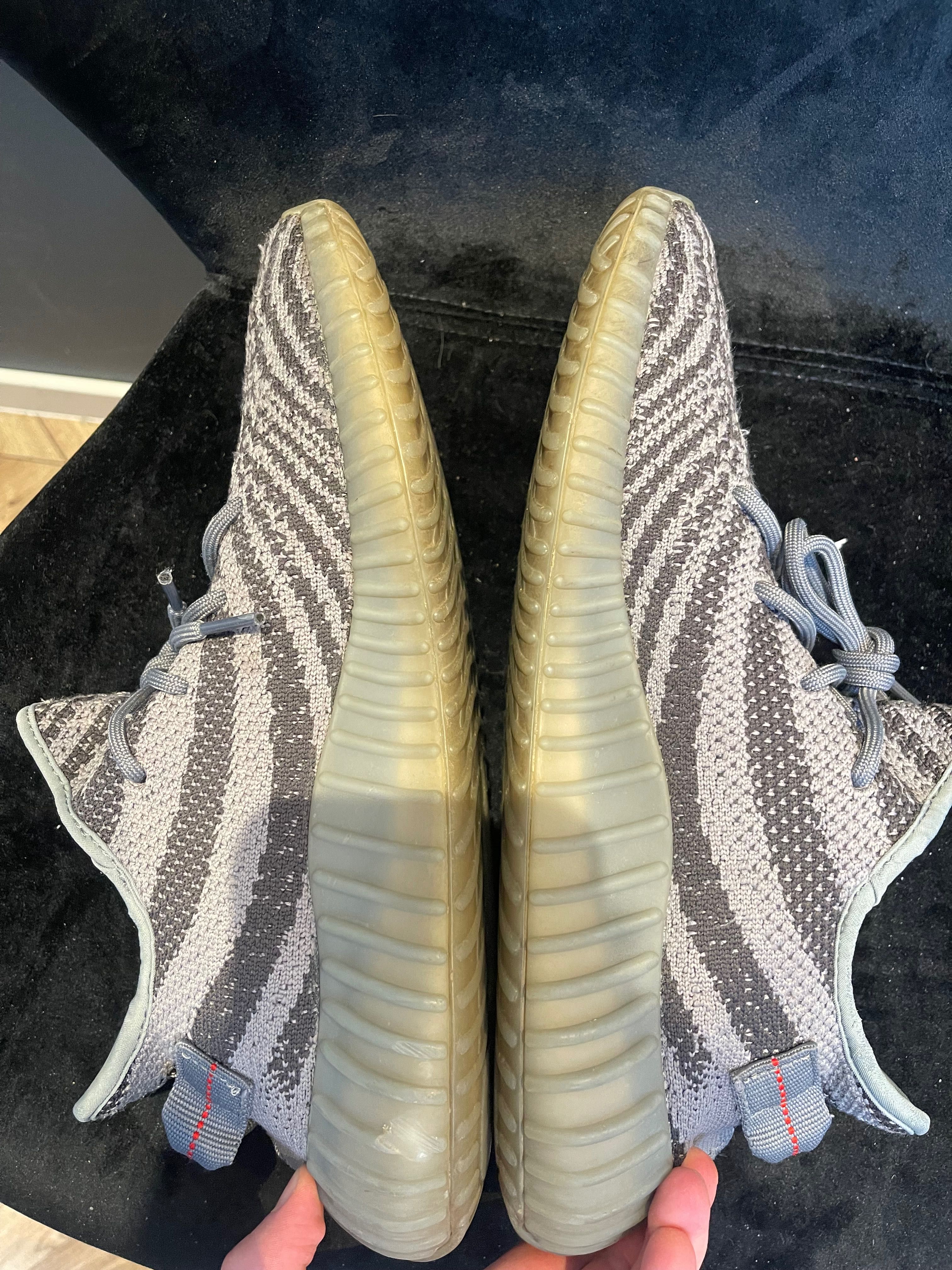 Adidas yeezy boost 350 v2 beluga 2.0 45 white grey black